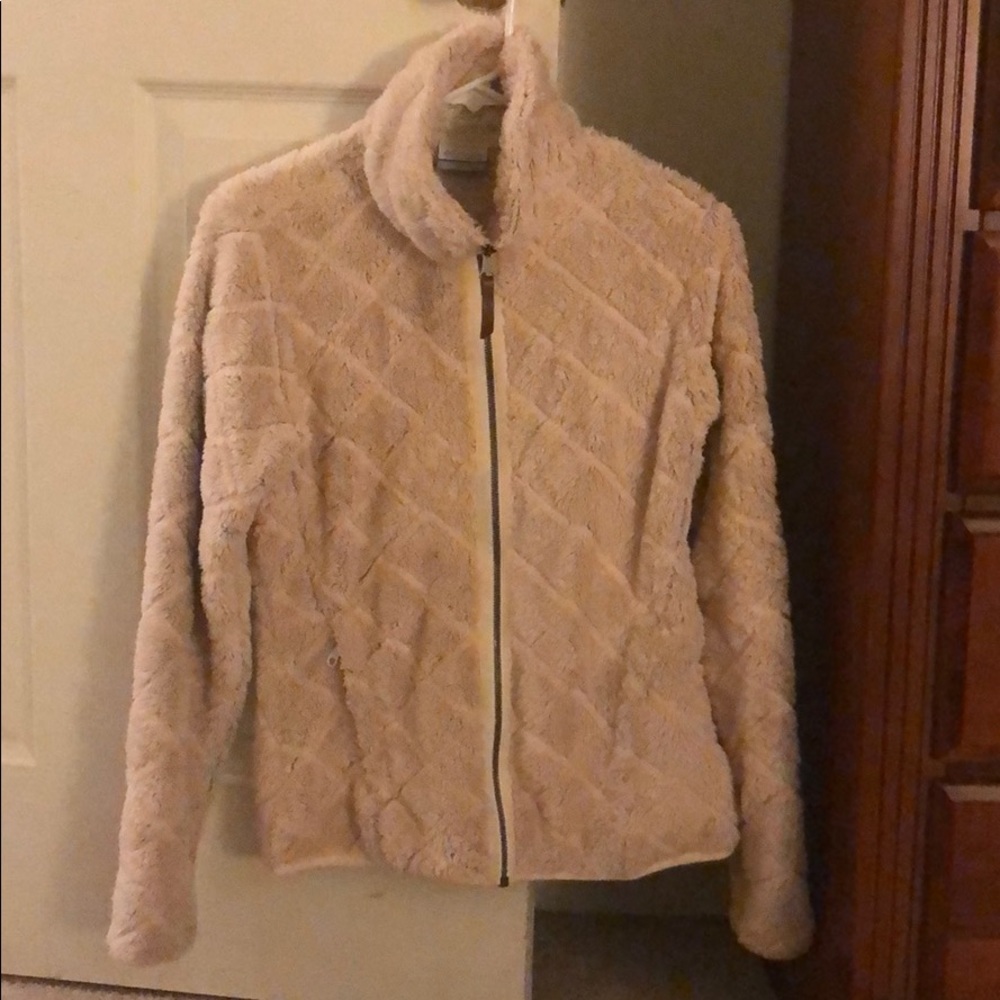 Fuzzy Zip up jacket